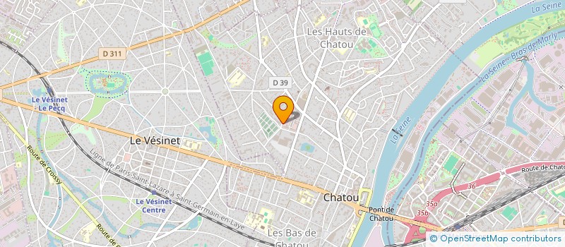 localisation de l'entreprise MONSIEUR AMIR BIUZIDI  CHATOU