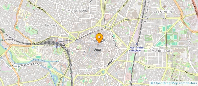 localisation de l'entreprise MONSIEUR AMIR BOUTABAA  DIJON
