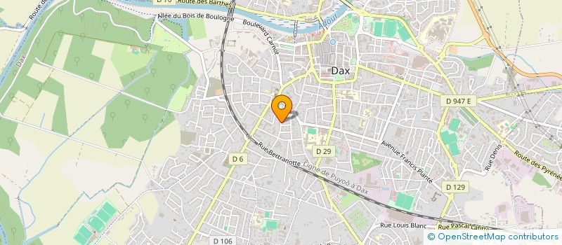 localisation de l'entreprise MONSIEUR AMIR BRIKI  DAX