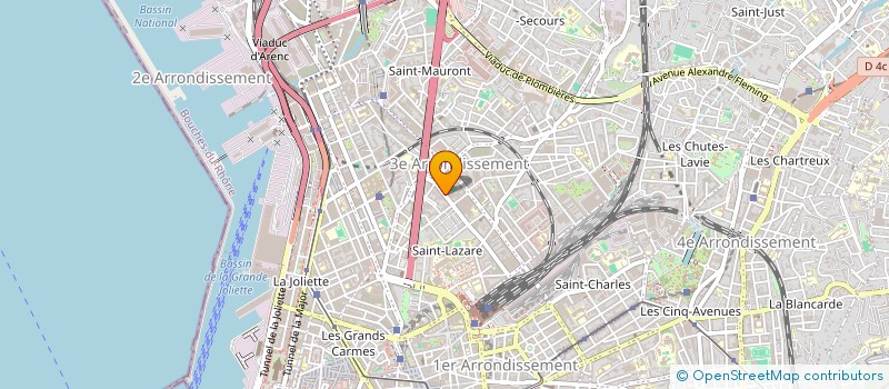 localisation de l'entreprise MONSIEUR AMIR CHARED à MARSEILLE
