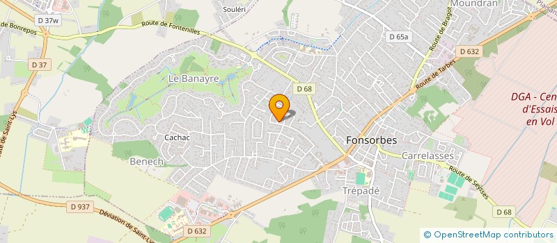 localisation de l'entreprise MONSIEUR AMIR CHERNI à FONSORBES