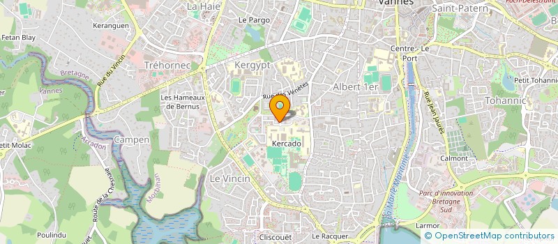 localisation de l'entreprise MONSIEUR AMIR DHOUIB à VANNES