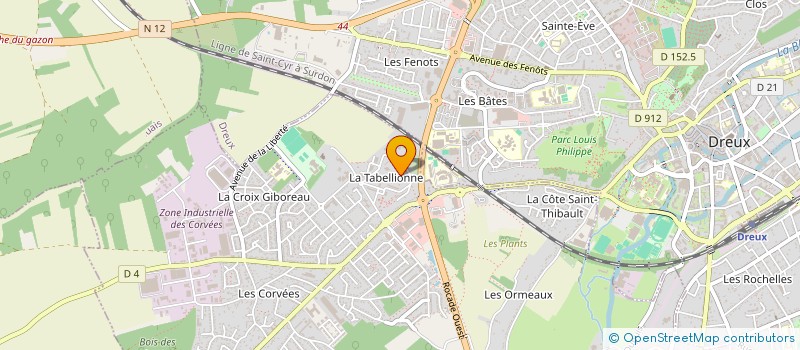 localisation de l'entreprise MONSIEUR AMIR DRAOUI à VERNOUILLET