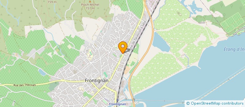localisation de l'entreprise MONSIEUR AMIR EL MAHBOUBI à FRONTIGNAN