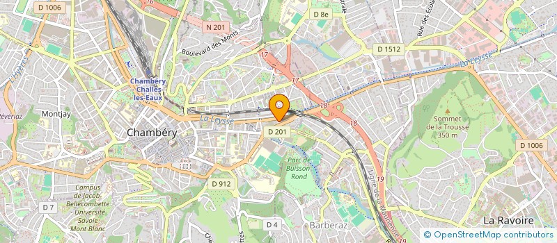 localisation de l'entreprise MONSIEUR AMIR FDILI  CHAMBERY