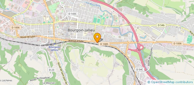 localisation de l'entreprise MONSIEUR AMIR FERIZAJ à BOURGOIN-JALLIEU