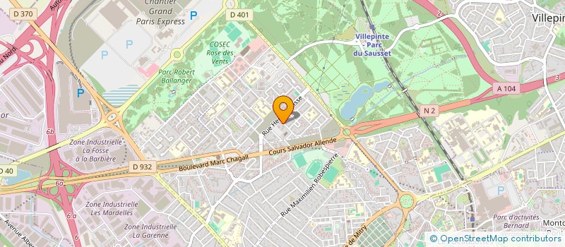 localisation de l'entreprise MONSIEUR AMIR GAWHARI à AULNAY-SOUS-BOIS