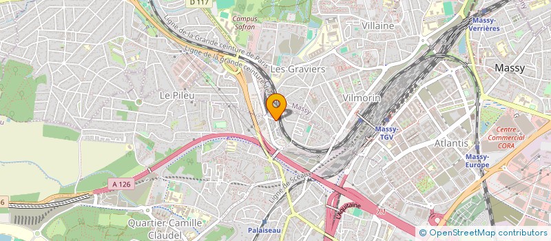 localisation de l'entreprise MONSIEUR AMIR GHULJAYE  PALAISEAU