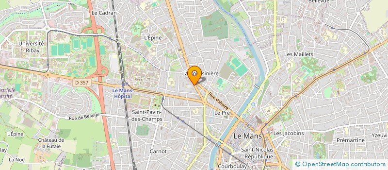 localisation de l'entreprise MONSIEUR AMIR GOUDJIL  LE MANS