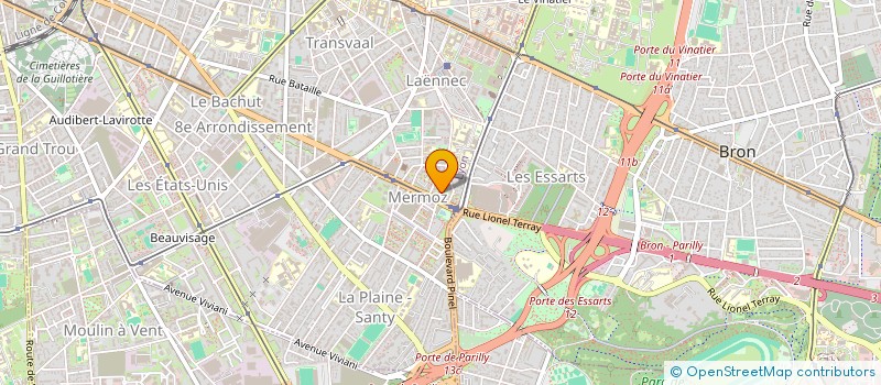 localisation de l'entreprise MONSIEUR AMIR GUENICHI  LYON