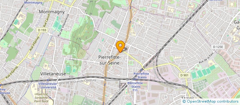 localisation de l'entreprise MONSIEUR AMIR GUL ZADRAN à PIERREFITTE-SUR-SEINE