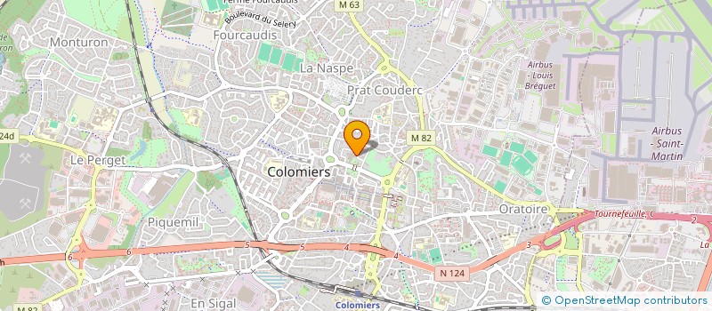 localisation de l'entreprise MONSIEUR AMIR HACHMI à COLOMIERS