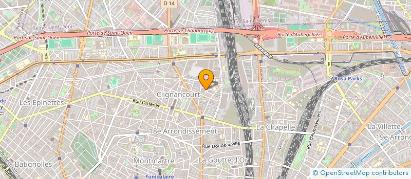 localisation de l'entreprise MONSIEUR AMIR HADJI MADKOUR  PARIS