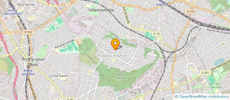 localisation de l'entreprise MONSIEUR AMIR HADJI MOKHTAR à NEUILLY-PLAISANCE