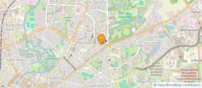 localisation de l'entreprise MONSIEUR AMIR HAMED DAWOOD  RENNES