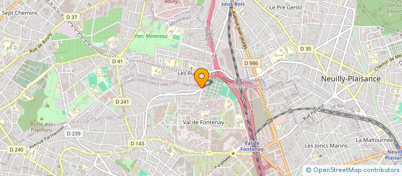 localisation de l'entreprise MONSIEUR AMIR HASSANI à FONTENAY-SOUS-BOIS