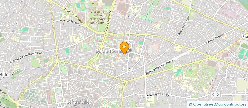 localisation de l'entreprise MONSIEUR AMIR ISSA ABDULLAH à PAU