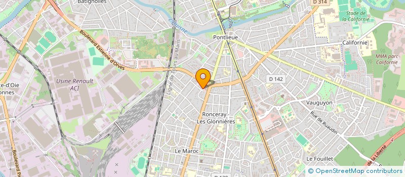 localisation de l'entreprise MONSIEUR AMIR JDIDI  LE MANS