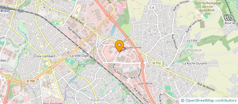 localisation de l'entreprise MONSIEUR AMIR KHAN à SAINT-BRIEUC