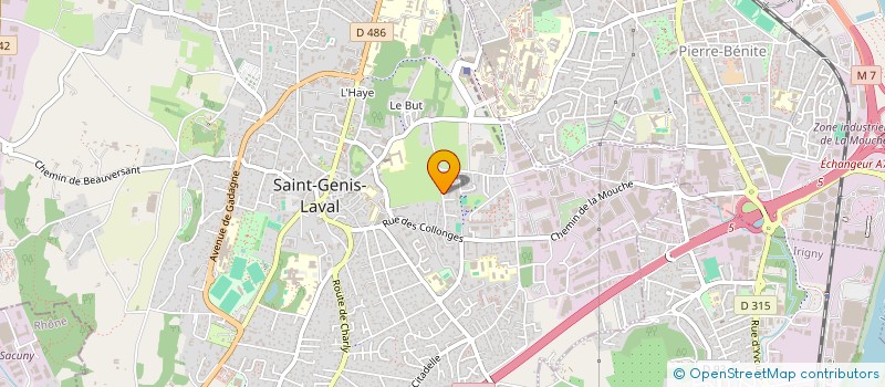 localisation de l'entreprise MONSIEUR AMIR KHOUDOUR à SAINT-GENIS-LAVAL