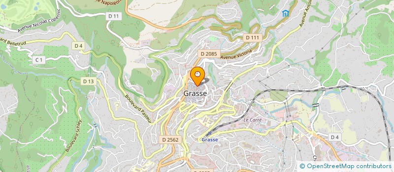 localisation de l'entreprise MONSIEUR AMIR KLAI à GRASSE