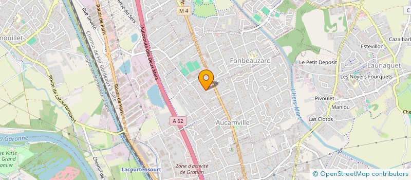 localisation de l'entreprise MONSIEUR AMIR LIMANI  LAUNAGUET