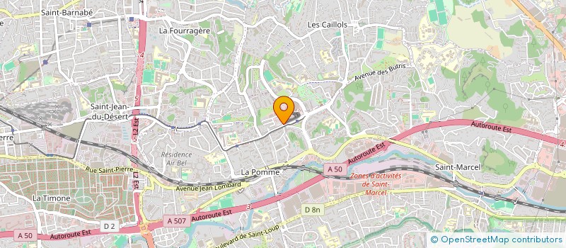 localisation de l'entreprise MONSIEUR AMIR MAHRAOUI à MARSEILLE