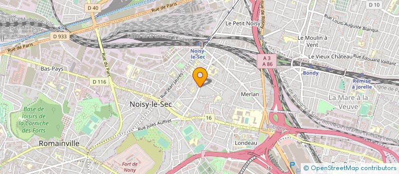 localisation de l'entreprise MONSIEUR AMIR MARZOUKI à NOISY-LE-SEC