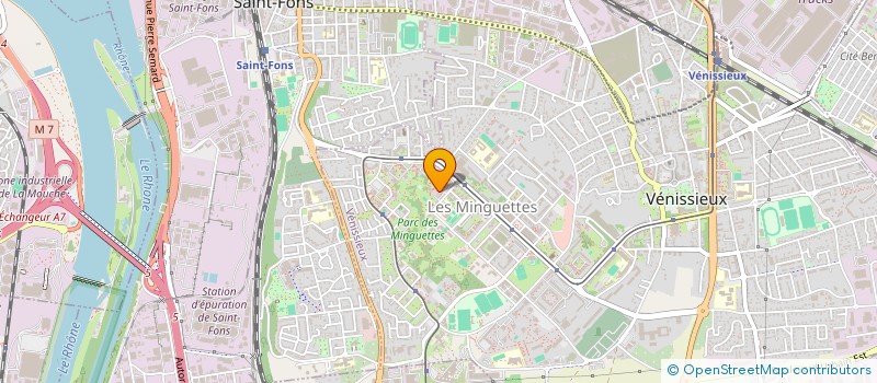 localisation de l'entreprise MONSIEUR AMIR MELLAH  VENISSIEUX