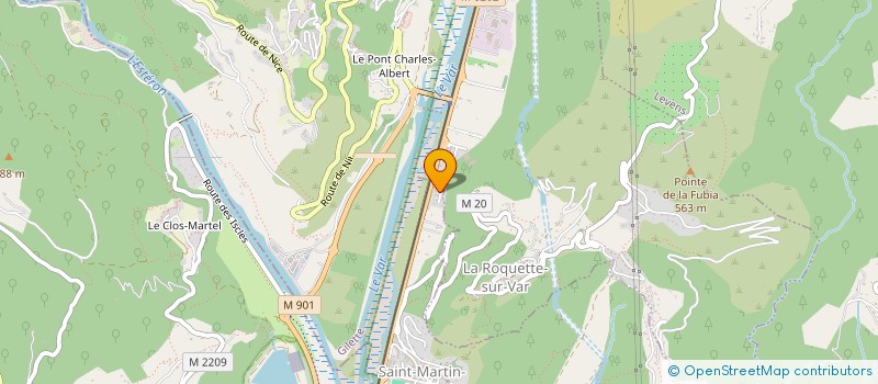 localisation de l'entreprise MONSIEUR AMIR METHNANI  SAINT-MARTIN-DU-VAR