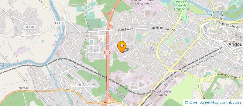localisation de l'entreprise MONSIEUR AMIR MOHAMED ALI à ANGOULEME