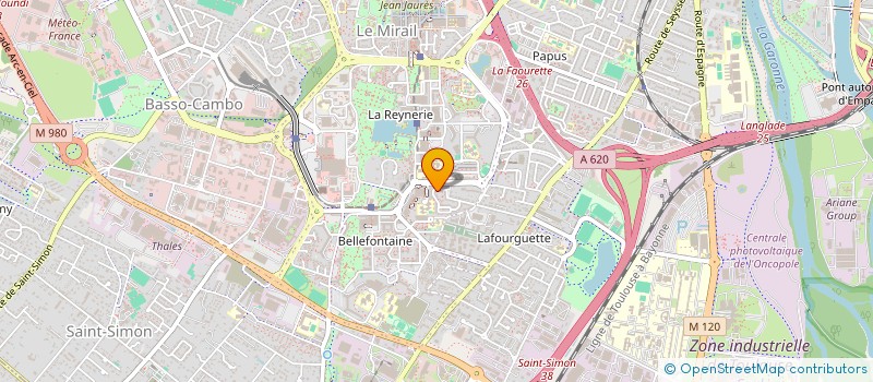 localisation de l'entreprise MONSIEUR AMIR MOULAHI  TOULOUSE