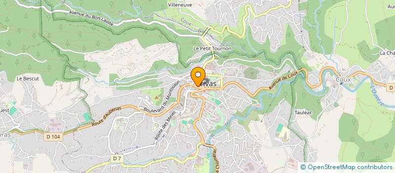 localisation de l'entreprise MONSIEUR AMIR MOUMENI  PRIVAS