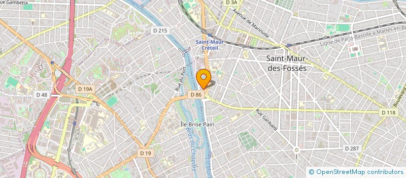 localisation de l'entreprise MONSIEUR AMIR MOUSSOUNI à SAINT-MAUR-DES-FOSSES