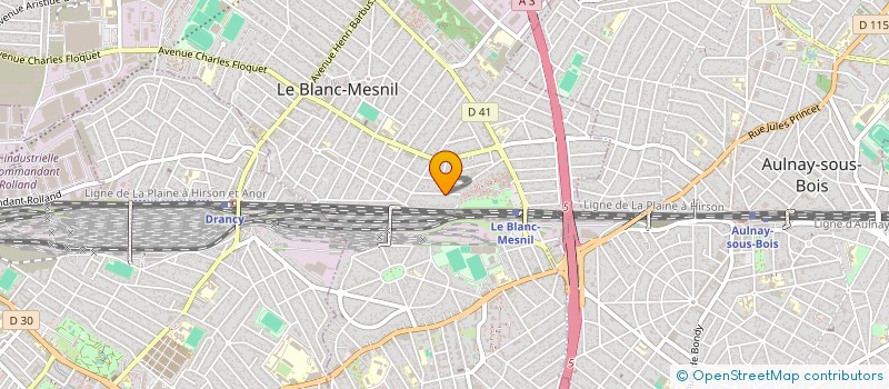 localisation de l'entreprise MONSIEUR AMIR MUHAMMAD à LE BLANC-MESNIL