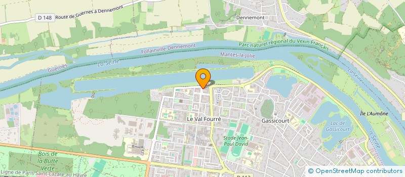 localisation de l'entreprise MONSIEUR AMIR OMARKHEL  MANTES-LA-JOLIE