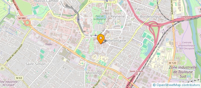 localisation de l'entreprise MONSIEUR AMIR OSMAN MUSTAFA à TOULOUSE