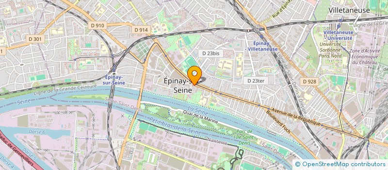 localisation de l'entreprise MONSIEUR AMIR REMADNA à EPINAY-SUR-SEINE