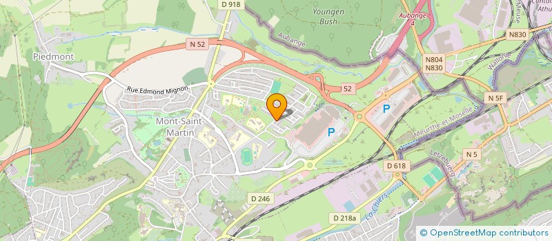 localisation de l'entreprise MONSIEUR AMIR REZAIGUIA  MONT-SAINT-MARTIN