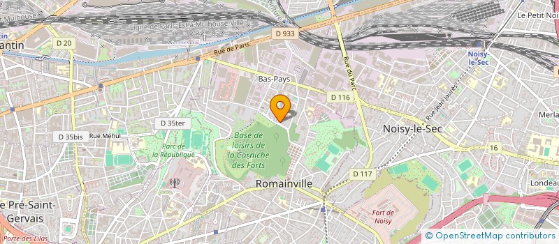 localisation de l'entreprise MONSIEUR AMIR SAIDI à ROMAINVILLE