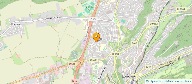 localisation de l'entreprise MONSIEUR AMIR SAIFI à LONGWY