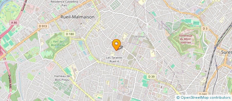 localisation de l'entreprise MONSIEUR AMIR SALAHSHOURNEJAD à RUEIL-MALMAISON