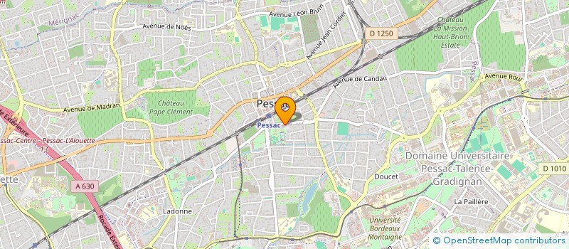 localisation de l'entreprise MONSIEUR AMIR SALMI  PESSAC