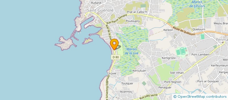 localisation de l'entreprise MONSIEUR AMIR SHADZI  PENMARCH