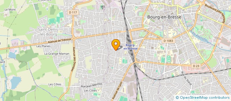 localisation de l'entreprise MONSIEUR AMIR SIBELLE à BOURG-EN-BRESSE