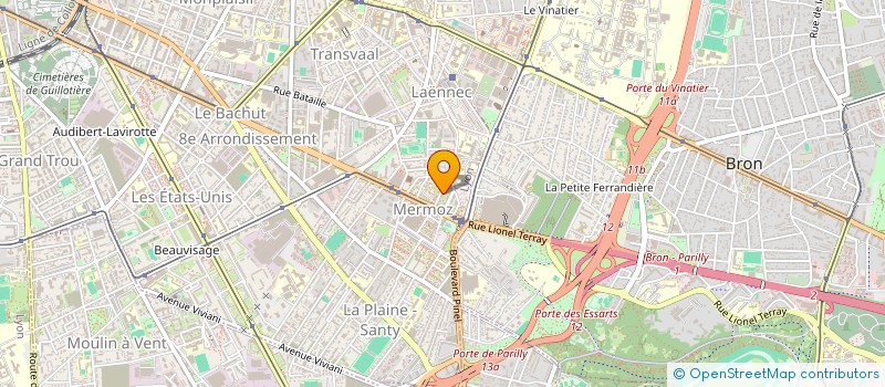 localisation de l'entreprise MONSIEUR AMIR-SLIMANE SEREIR  LYON 8EME