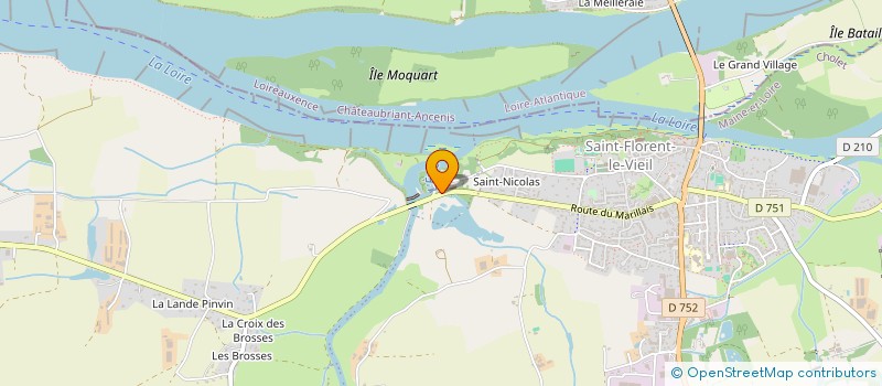 localisation de l'entreprise MONSIEUR AMIR SOLTANE  MAUGES-SUR-LOIRE