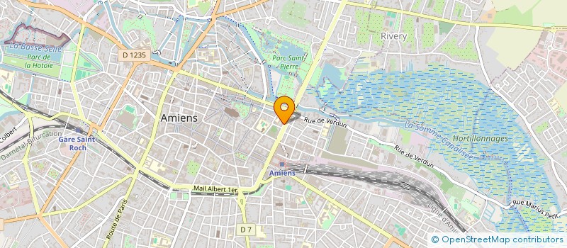 localisation de l'entreprise MONSIEUR AMIR SORKAR  AMIENS