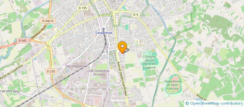 localisation de l'entreprise MONSIEUR AMIR SOUHAIL  CARPENTRAS