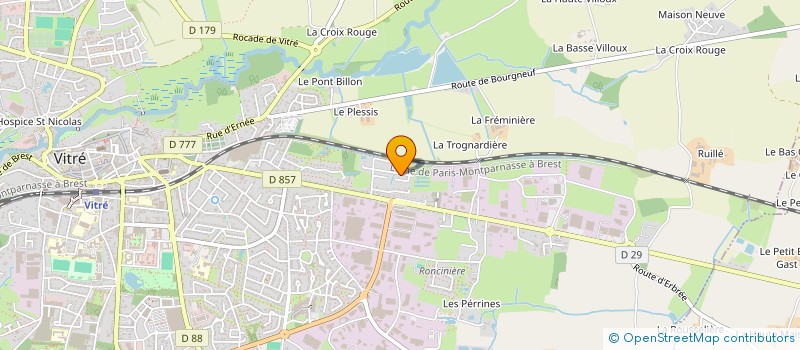 localisation de l'entreprise MONSIEUR AMIR SOULA  VITRE